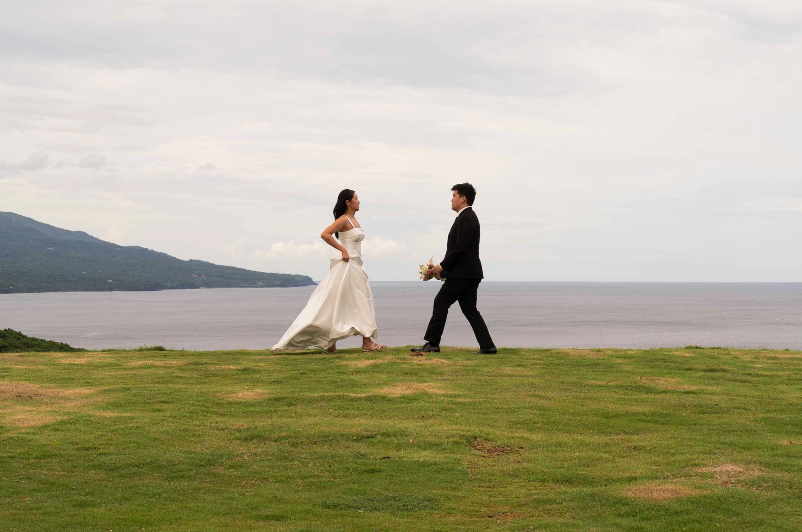 Joshua and Vienna running shot 2